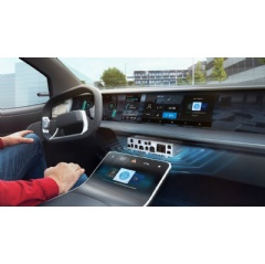 AI based car cockpit from Bosch.