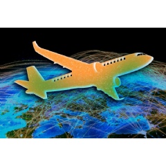 Caption:�What we found is how much it matters for a city to be embedded within the global air transportation network,� says Ambra Amico.
Credits:Image: MIT News; iStock