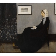 James Abbott McNeill Whistler Arrangement in Grey and Black No.1 1871 Mus�e d�Orsay, Paris, France