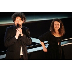 The winners of the EFM Distributor Award Ştefan Bradea and Monica Felea. � Bad Unicorn
