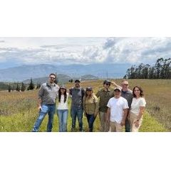 Viasat and Astralintu teams recently conducted site visits in Ecuador. Viasat will deliver advanced S/X/Ka-band ground antennas to support Astralintu in the delivery of equatorial ground station network services. Credit: Astralintu