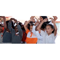 Donation of 818 school uniforms to learners across three primary schools in Nigel and Duduza townships in South Africa