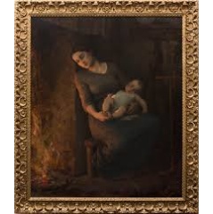 Virginie Demont-Breton (1859�1935) , L�homme est en mer (1887�1889), Van Gogh Museum, Amsterdam. Acquired with the support from the VriendenLoterij