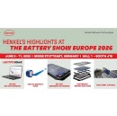 Henkel expands beyond liquid adhesives and unleashes AI-driven battery innovation at the Battery Show Europe 2026