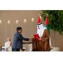 UAE President and India Prime Minister Witness Exchange of Strategic Agreements between ADNOC and Indian Energy Partners