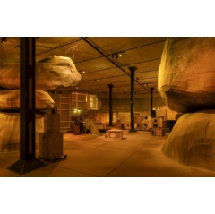 Installation photograph of Infinities Commission 2026: nora chipaumire: gadzi © Tate Photography (Lucy Green).