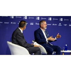 Marc Murtra, Chairman of Telefónica, during his speech at the Cercle d’Economia