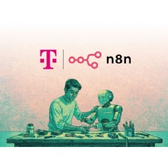 As a certified partner, Telekom is now offering n8n licenses specifically to small and medium-sized businesses. © Deutsche Telekom