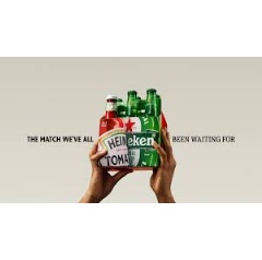 The match we�ve all been waiting for: HEINZ and Heineken� finally make it official