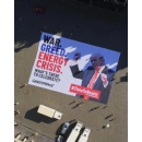 Greenpeace unfolds massive anti-Trump banner ahead of US 250th celebration in Brussels