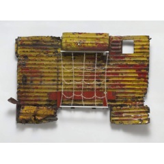 Robert Rauschenberg, Rasputin’s Revenge Early Winter Glut 1987. © Robert Rauschenberg Foundation. Photo: Ron Amstutz