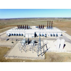 Goodman Energy Center, Hays Kansas. Photo courtesy of Midwest Energy. � Midwest Energy