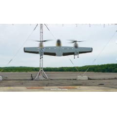 Sikorsky�s Nomad 100 built for the DARPA EVADE program undergoes initial flight testing. Proprietary visuals concealed. Photo courtesy Sikorsky, a Lockheed Martin company.