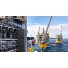 Johan Sverdrup P2 installation, 8 March 2022
(Photo: Bo B Randulff / Woldcam - Equinor ASA)