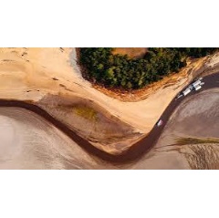 Negro river, around the Manaus region, one of the rivers that has suffered most from the drought that has spread across the Amazon in 2023
� Jacqueline Lisboa / WWF-Brazil