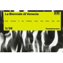 Pandemonium is the title of issue no. 3/2026 of the Magazine La Biennale di Venezia