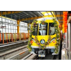 Alstom celebrates the commencement of revenue operations for the next phase of the Indore Metro Yellow Line