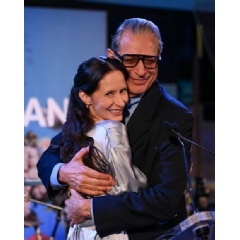 Emilie and Jeff Goldblum © BFA