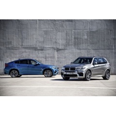 The new BMW X5 M and the new BMW X6 M.(10/2014)