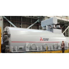 VP-X high-efficiency 870 MVA generator used for verification