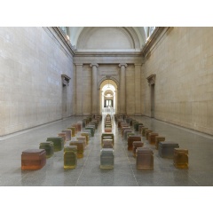 Rachel Whiteread Untitled (One Hundred Spaces) 1995