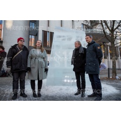 People vs Arctic oil court case Press conference - Credit:
� Edward Beskow / Greenpeace