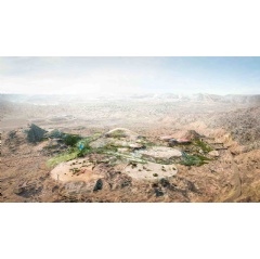 The Oman Botanic Garden is located 35 kilometres from Muscat, in the foothills of the Al Hajar Mountains