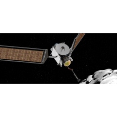 The CAESAR (Comet Astrobiology Exploration SAmple Return) mission will acquire a sample from the nucleus of comet Churyumov-Gerasimenko, returning it safely to Earth. Credits: NASA