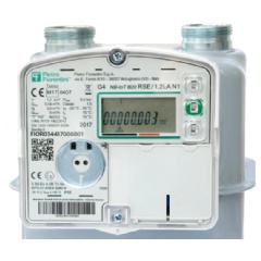 Pietro Fiorentini’s NB-IoT version of the RSE Smart Gas Meter, jointly developed with Huawei and Terranova Software.