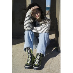 The Chuck 70 XX Hi in Turtle Green