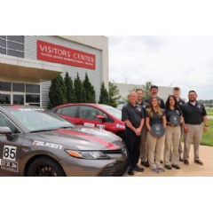 2018 OLoA Indiana Team
The Indiana One Lap Team stand with their First and Second Place Trophies in the Alternate Fuel Class.