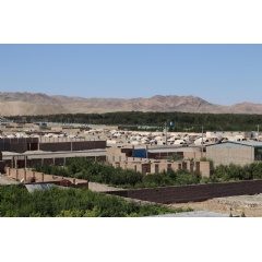 A view of the camps for internally displaced people in Herat, Afghanistan. Noor Ahmad Saleem/MSF