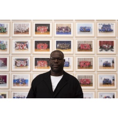 Portrait of Steve McQueen in Year 3 at Tate Britain. ©Tate. Photo Jessica McDermott