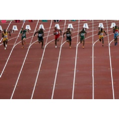 Athletes compete at the Stadium in Algiers (AFP/Getty Images) � Copyright