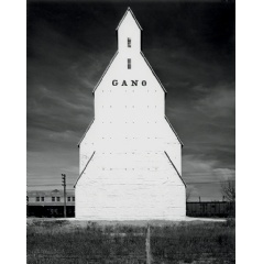 Wright Morris, Gano Grain Elevator, Kinsley, Kansas, 1940  Estate of Wright Morris