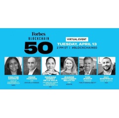 Forbes announces its third-annual Blockchain 50 Symposium. Forbes