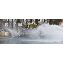 Engineers at NASA’s Langley Research Center in Hampton, Virginia begin a new series of four water impact drop tests with a test version of the capsule for NASA’s Orion spacecraft.
Credits: NASA