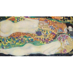 Gustav Klimt, Water Serpents II, 1904, reworked 1906/07, Private collection, Courtesy of HomeArt