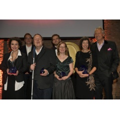 2nd to the right, Francesca Hecht, Wim Wenders Foundation, Head of Restoration

(c) DBSV/Oliver Ziebe