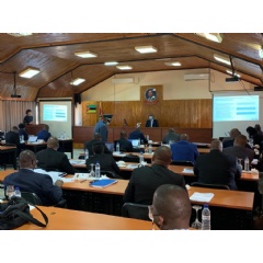 Province�s Executive Council, presided by Mr. Daniel Chapo, Governor of Inhambane Province, for the endorsement of the Matrix of Functions Final Report
