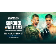 Prime Video Presents ONE Fight Night 8: Superlek vs. Williams on Prime Video thumbnail