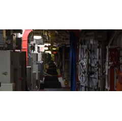 Older ships were susceptible to sinking from a single shot at the water line. (U.S. Navy Photo by Clay Farrington/Released).