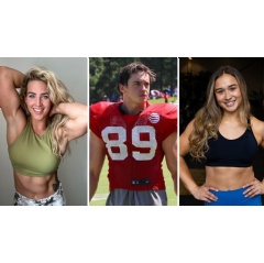 L-R: Gladiators Sabre, Apollo and Dynamite