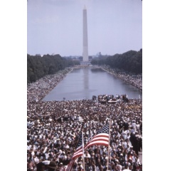March on Washington for Jobs and Freedom Aug. 28, 1963. Collection of the Smithsonians National Museum of African American History and Culture, Gift of Kitty Kelley and the Estate of Stanley Tretick. Copyright Smithsonian Institution.