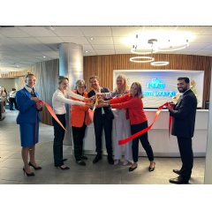 The opening of the lounge in Toronto.