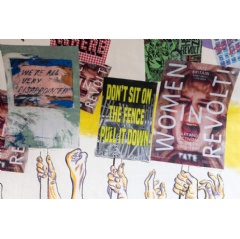 Women in Revolt! Camden Arch Mural, 2023. Photo © Tate (Madeleine Buddo)