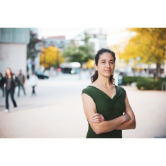 Climate change mitigation and resilience is such a complex problem, and at MIT we have practice in working together across disciplines on many challenges, says Professor Elsa Olivetti.

Credits:
Photo: Jared Charney