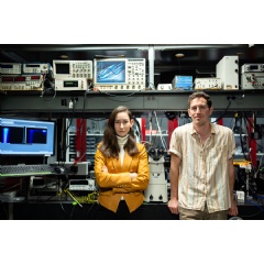 A team of MIT researchers and several other institutions has revealed ways to optimize efficiency and better control degradation, by engineering the nanoscale structure of perovskite devices. 
Photo: Courtesy of the researchers