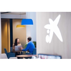 CaixaBank office.