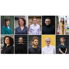 L-R: Becca Voelcker, Emily Baughan, Jack Symes, Jacob Downs, Jade Cuttle, Janine Bradbury, Jaswinder Blackwell-Pal, Jonathan Egid, Kirsty Sinclair Dootson, Shona Minson